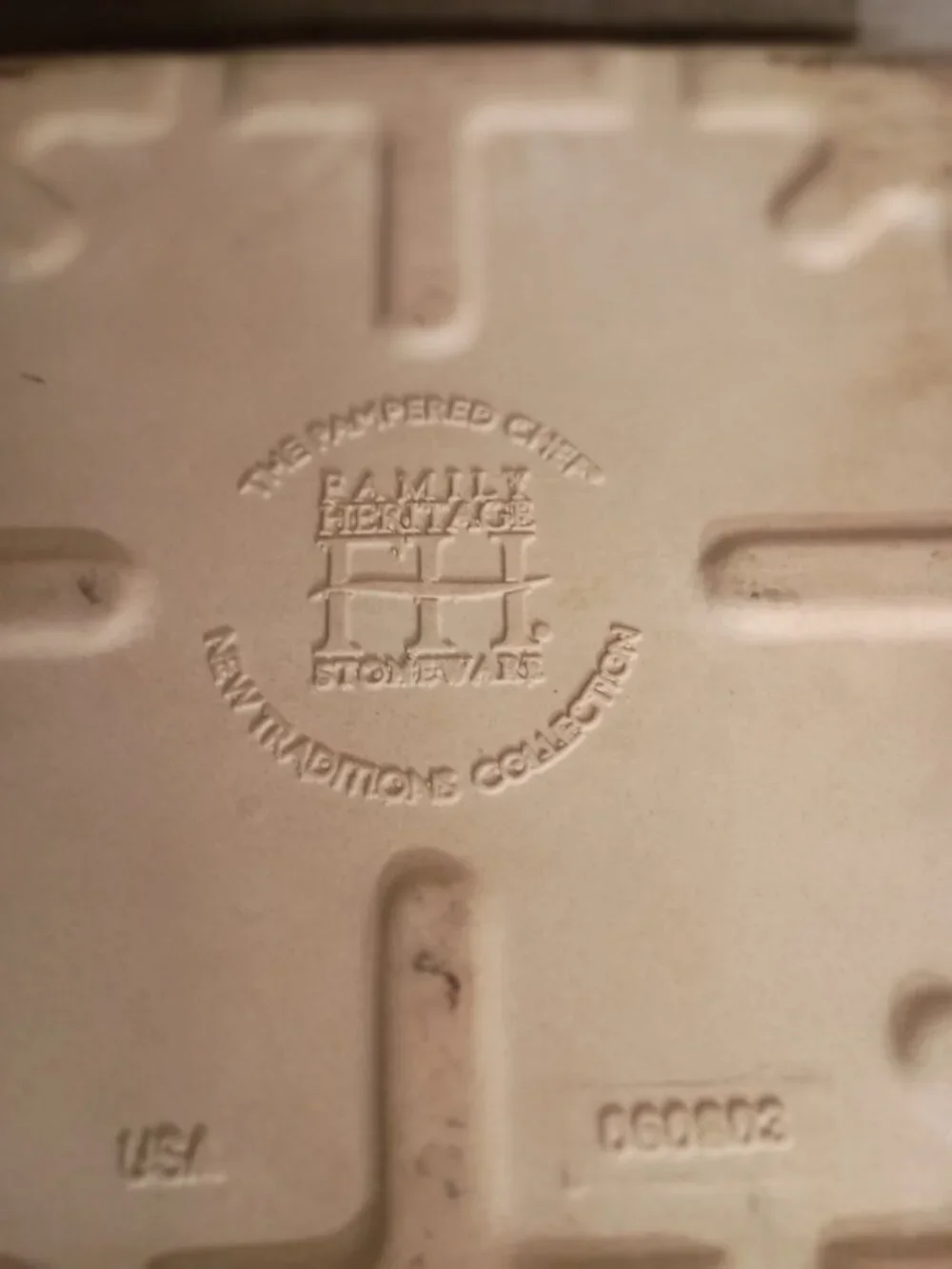 Pampered Chef White Glaze 9